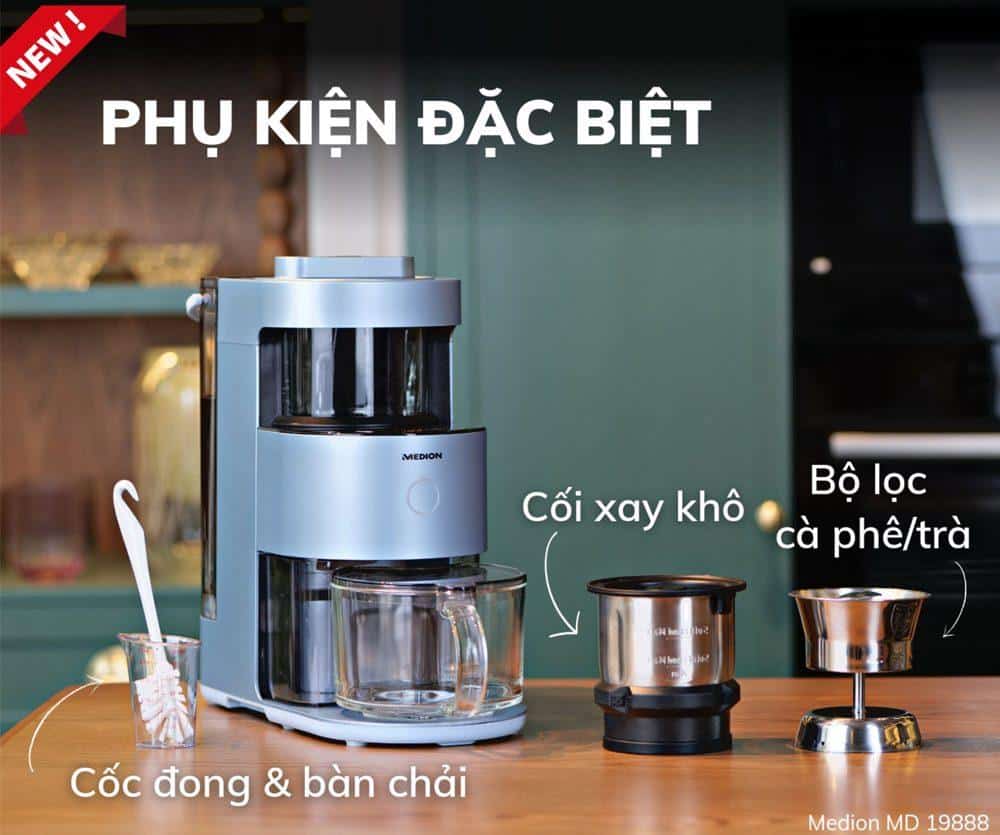 Máy Làm Sữa Hạt Tự Động Medion MD 19888 – ảnh 7