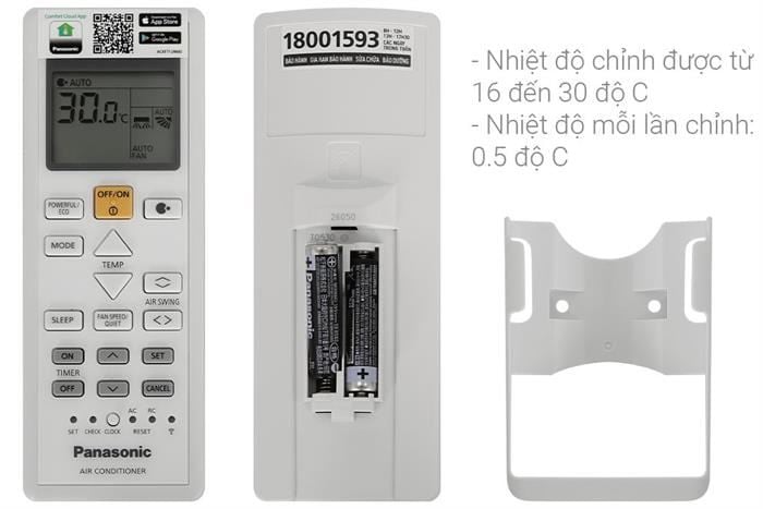 Máy lạnh 2 chiều Panasonic Inverter 2 HP CU/CS-YZ18AKH-8 – ảnh 6
