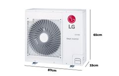 Máy lạnh âm trần LG Inverter 3 HP ZUUQ30GV1.EWGHEVH/ZTNQ30GNLA1.ENWHEVH (1 Pha) ảnh 3