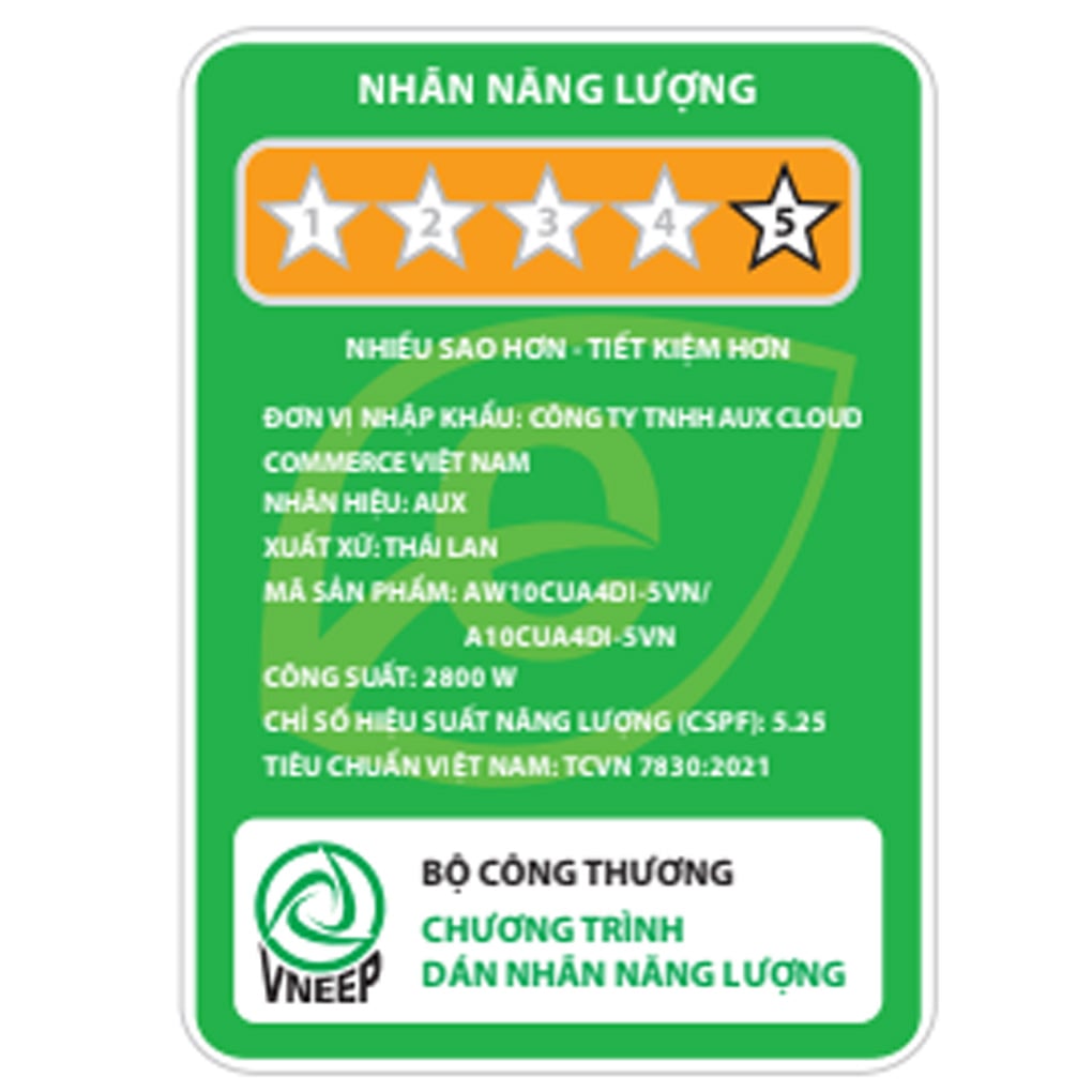 Máy lạnh AUX Inverter 1 HP AW10CUA4DI-5VN – ảnh 7