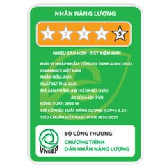 Máy lạnh AUX Inverter 1 HP AW10CUA4DI-5VN ảnh 7