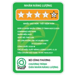 Máy lạnh AUX Inverter 1.5 HP AW13CUA4DI-5VN ảnh 8