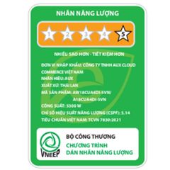 Máy lạnh AUX Inverter 2 HP AW18CUA4DI-5VN ảnh 8