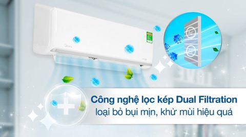 Máy lạnh Midea Inverter 1 HP MSAGA-10CRDN8