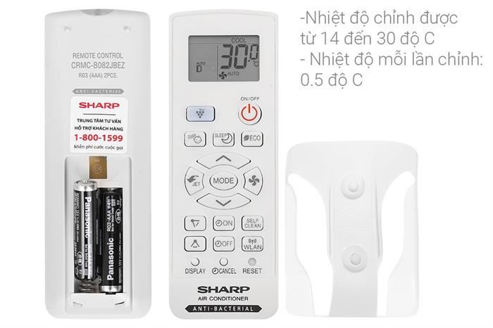 Máy lạnh Sharp Inverter 2 HP AH-XP18CHW – ảnh 7