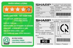 Máy lạnh Sharp Inverter 2.5 HP AH-XP24CMW ảnh 7