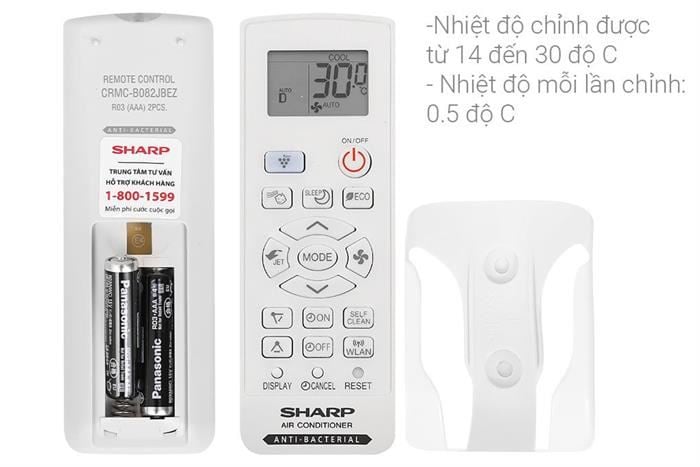 Máy lạnh Sharp Inverter 2.5 HP AH-XP24CHW – ảnh 8