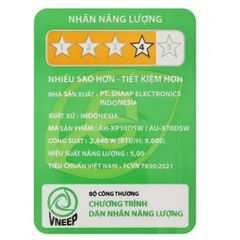 Máy lạnh Sharp Inverter 1 HP AH-XP10DSW ảnh 8