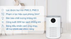 Máy lọc không khí Cuckoo CAC-AF1110FW/WHCKV 30W ảnh 3
