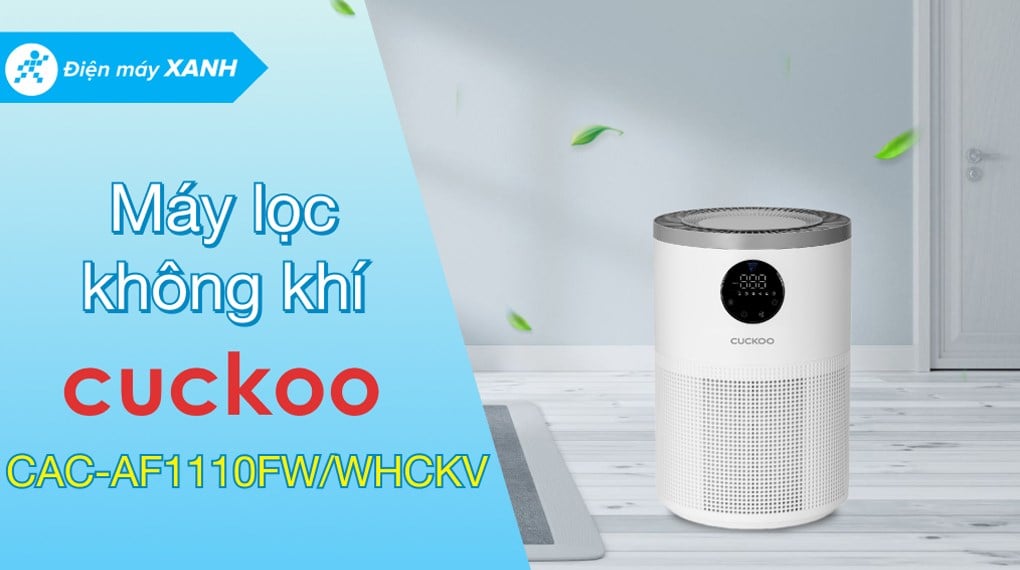 Máy lọc không khí Cuckoo CAC-AF1110FW/WHCKV 30W – ảnh 2