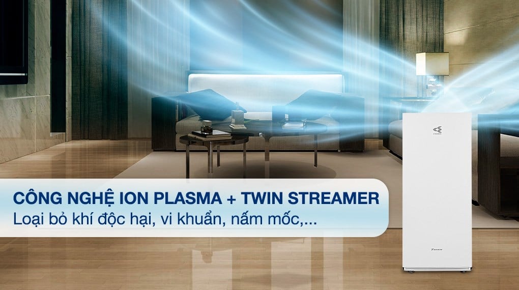Máy lọc không khí tạo ẩm Daikin MCK70ZVM7-W 82W – ảnh 3
