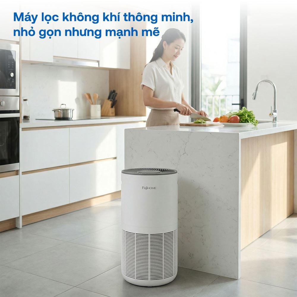 Máy lọc không khí Fujihome AP5Grand - hình ảnh thực tế
