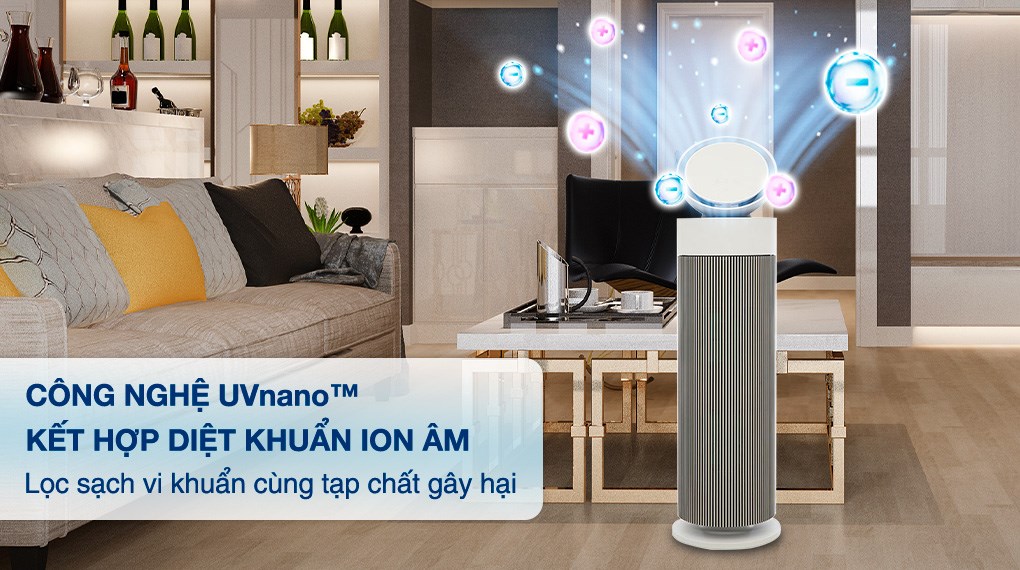 Máy lọc không khí LG PuriCare Aero Booster AS55GGSY0 55W – ảnh 7