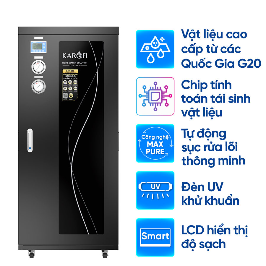 Lọc Tổng Trung Tâm Cao Cấp Karofi KMF-68