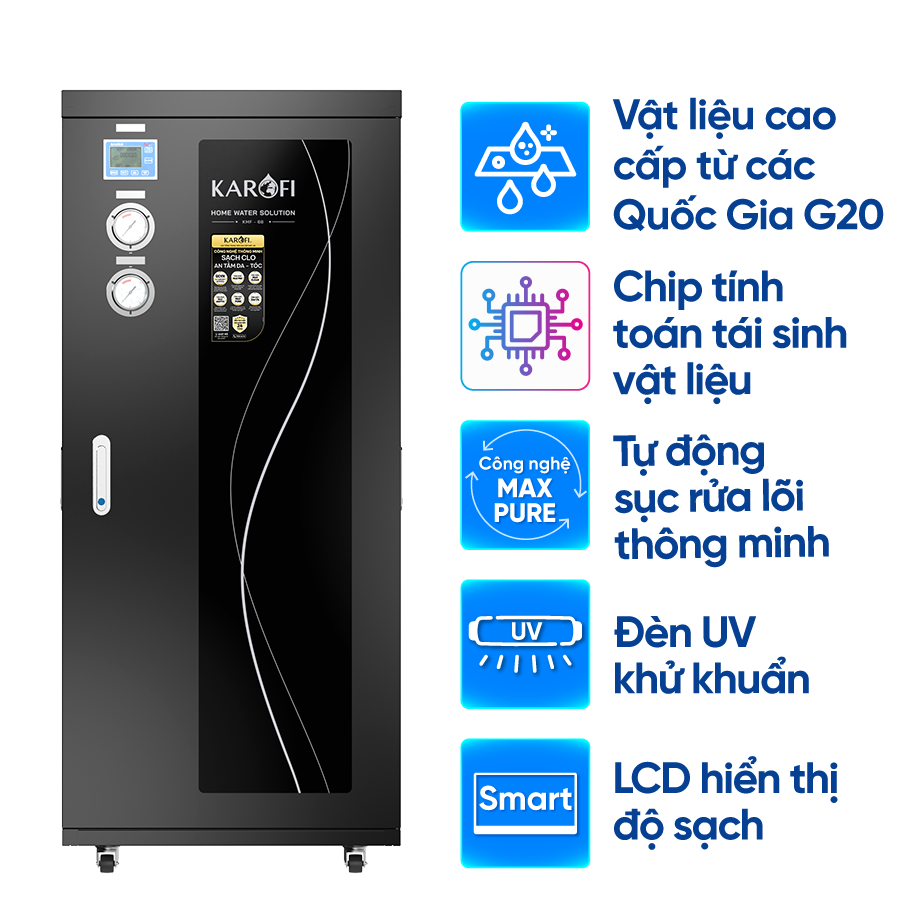  Lọc Tổng Trung Tâm Cao Cấp Karofi KMF-68 