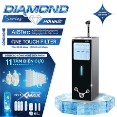 Máy lọc nước nóng lạnh Hydro-ion kiềm Karofi DIAMOND SA66