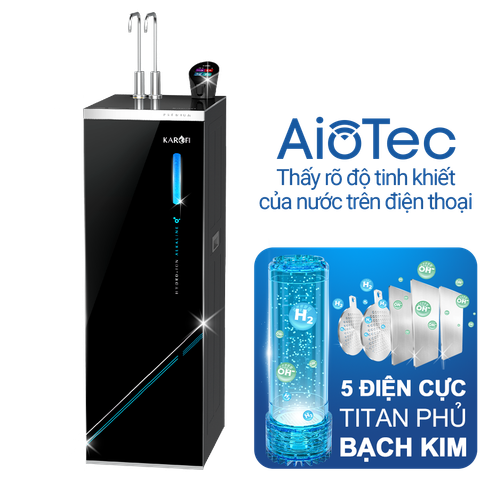 Máy lọc nước nóng lạnh Hydro-ion kiềm Karofi KAE-S695