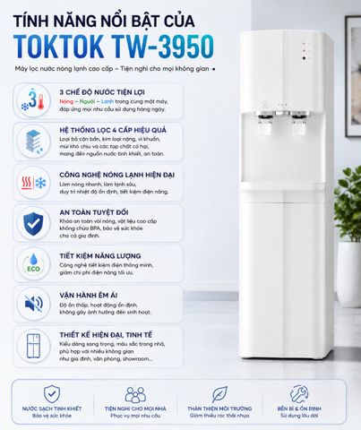 Máy lọc nước TokTok TW-3950