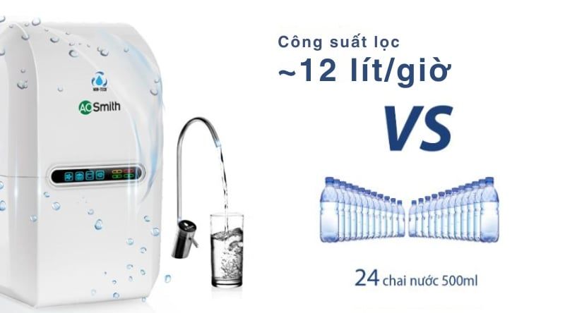  Máy lọc nước RO AOSmith E2 5 lõi 