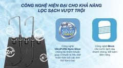 Máy lọc nước RO nóng nguội lạnh Hydrogen Sunhouse UltraPURE SHA76623KL 11 lõi