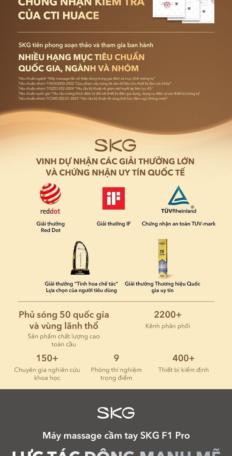 Máy massage cầm tay SKG F1 Pro – ảnh 6