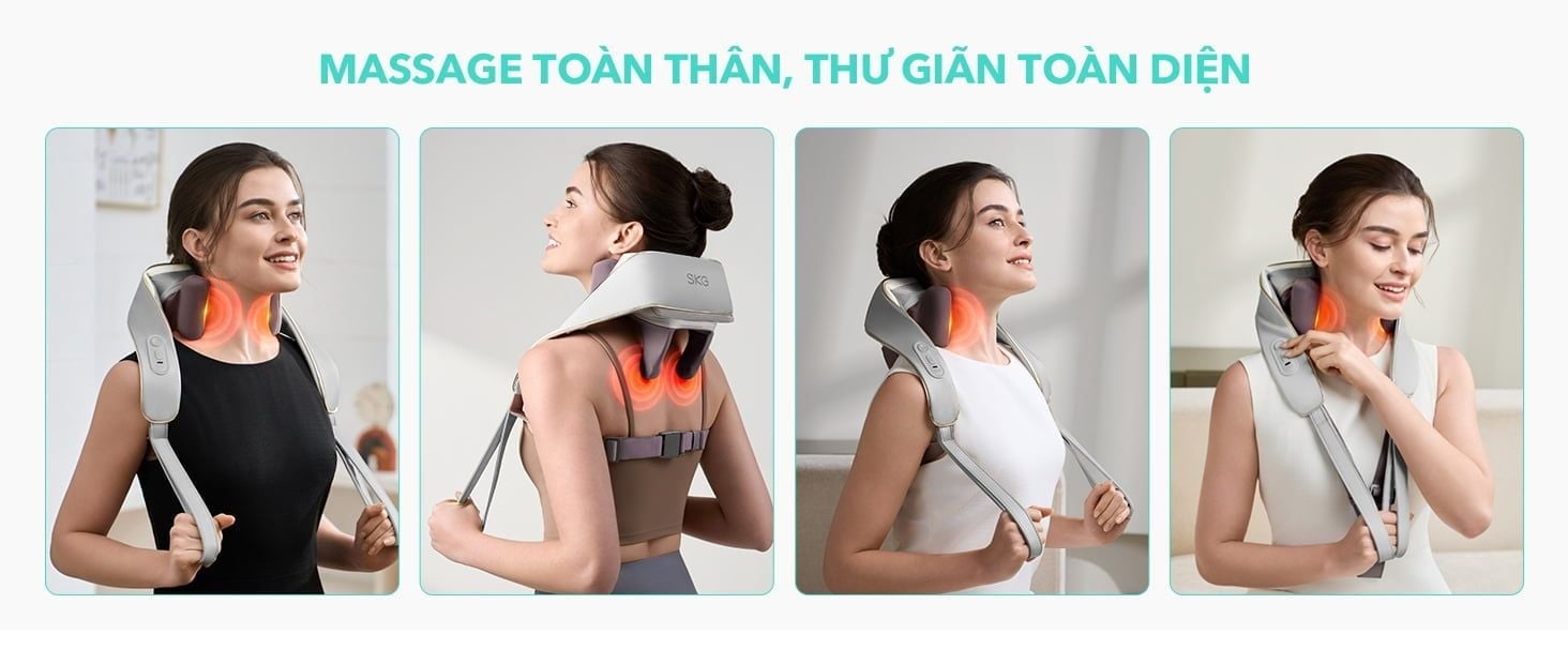 Máy massage cổ vai gáy SKG H5 Mini – ảnh 5