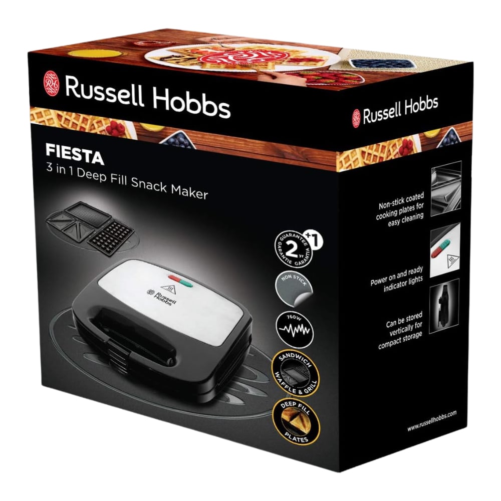 Máy nướng bánh sandwich Russell Hobbs 24540-56 3in1 – ảnh 7