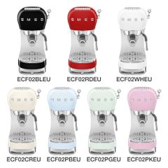 Máy pha Cafe bán tự động Smeg ECF02 ảnh 2