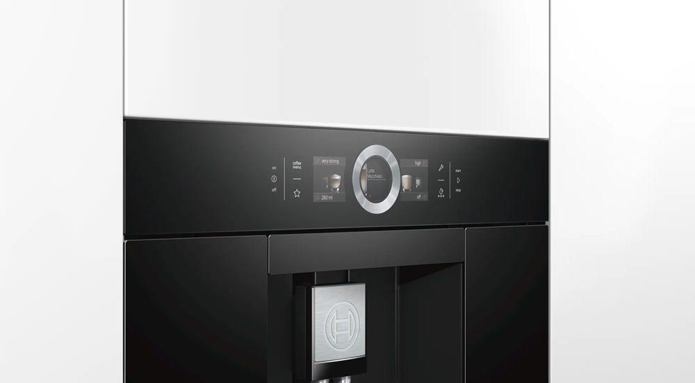 Áp lực chiết xuất 19 bar – Đồ gia dụng Bosch CTL636EB6 Máy Pha Cafe Series 8 Âm Tủ