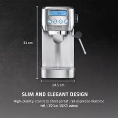 Máy pha cà phê Caso 1824 EspressoGourmet ảnh 7