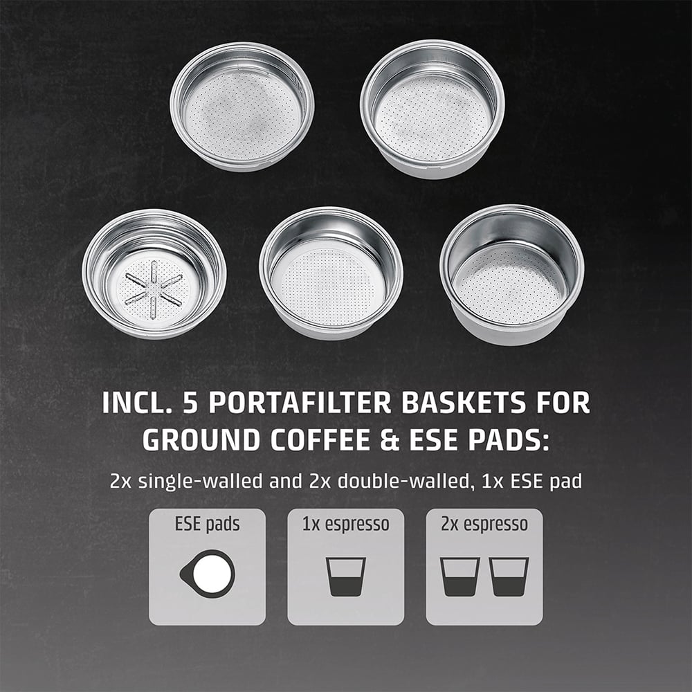Máy pha cà phê Caso 1824 EspressoGourmet – ảnh 8
