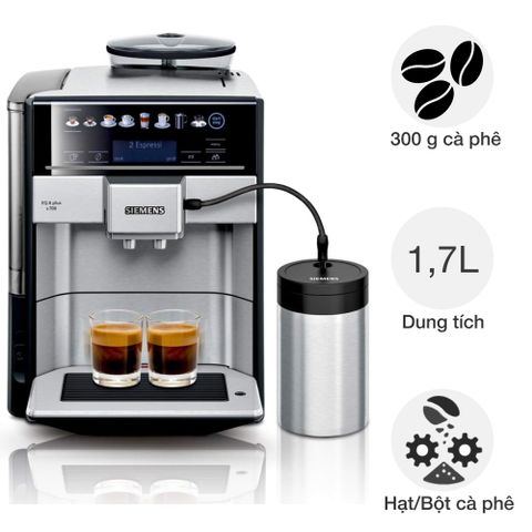 Máy pha cafe tự động Siemens TE657M03DE EQ6 plus S700