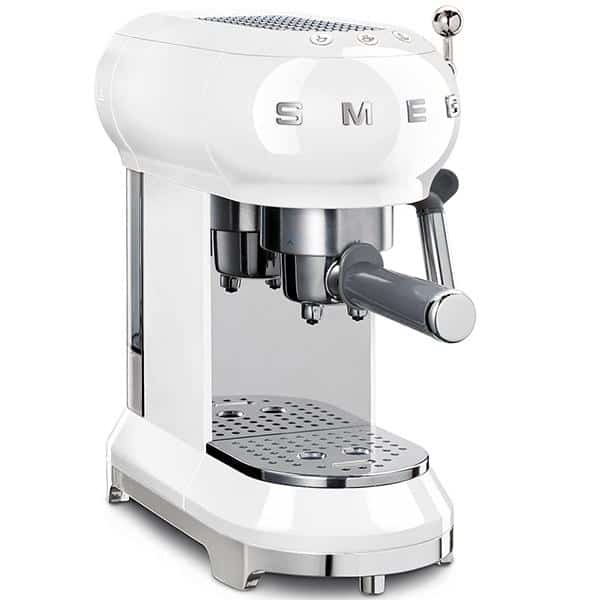 Máy pha cafe bán tự động Smeg ECF01WHEU White
