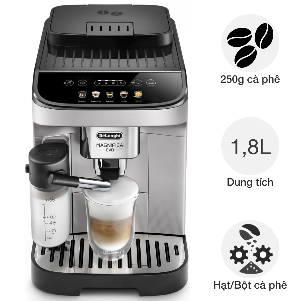 Máy pha Cafe tự động De’Longhi ECAM290.61 Magnifica Evo