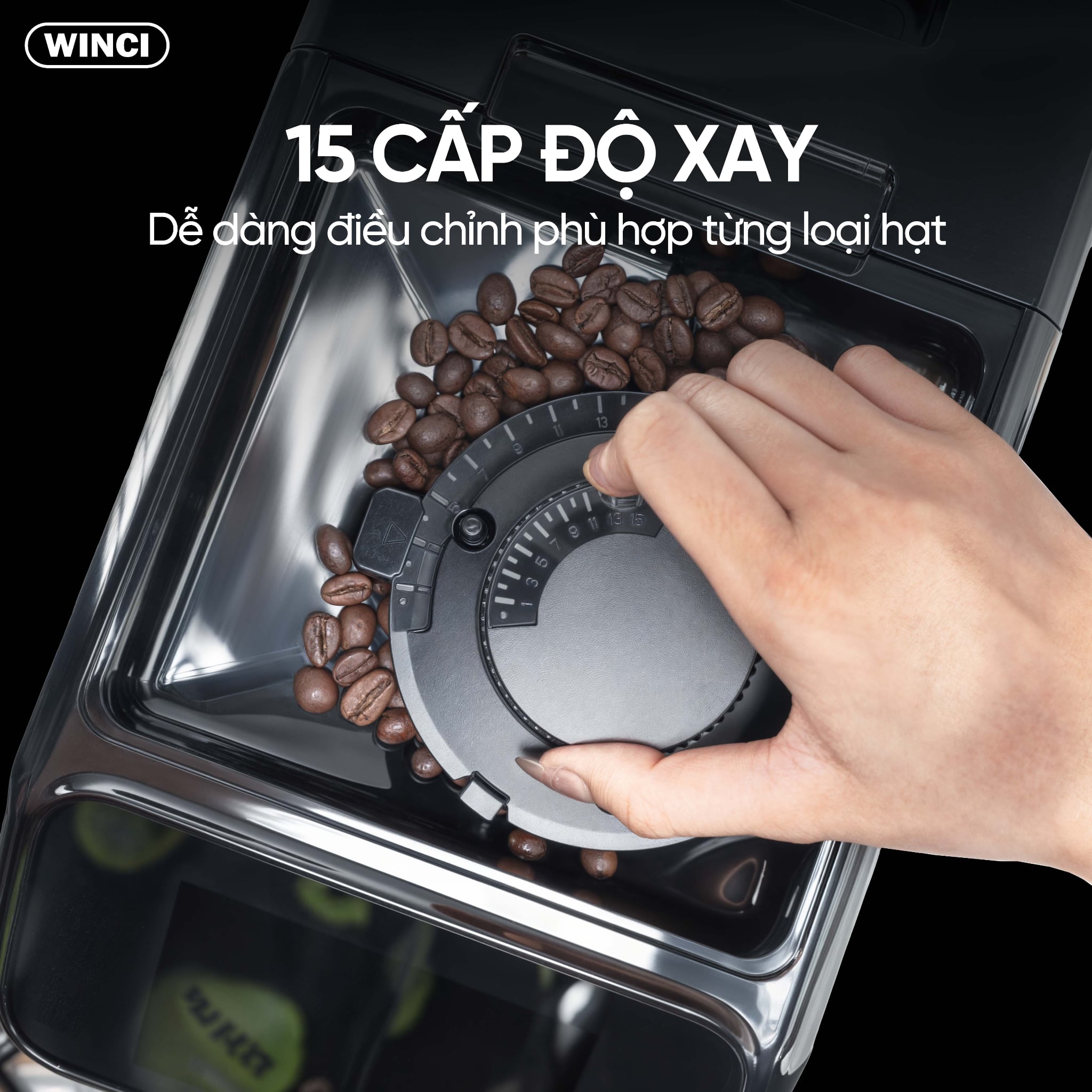 Máy Pha Cà Phê Espresso Winci EM64 – ảnh 5