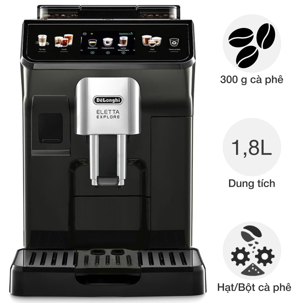 Máy pha cafe tự động Delonghi ECAM450.65 Eletta Explore
