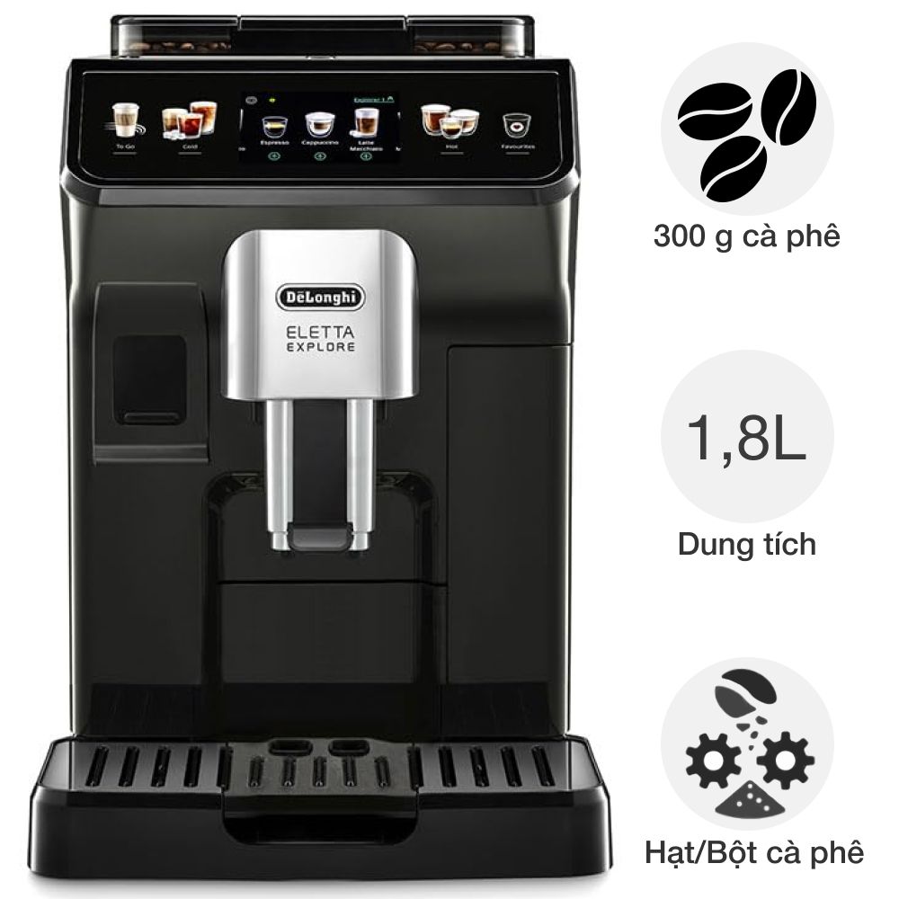 Máy pha cafe tự động Delonghi ECAM450.65 Eletta Explore