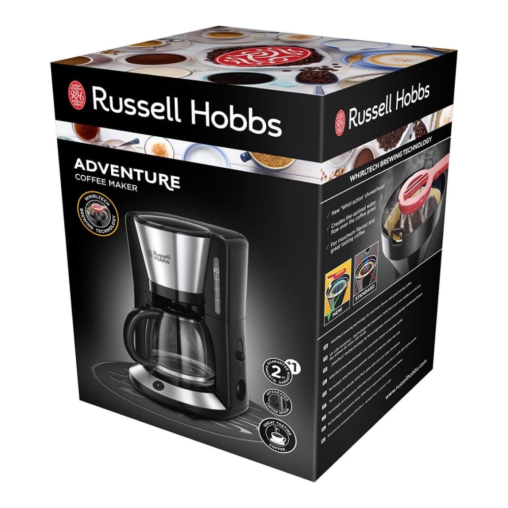 Máy pha cafe nhỏ giọt Russell Hobbs 24010-56 Adventure Glass Carafe – ảnh 8