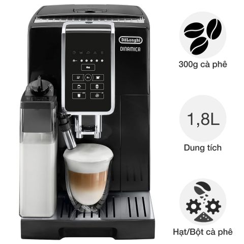 Máy pha cafe tự động Delonghi ECAM350.50.B Dinamica