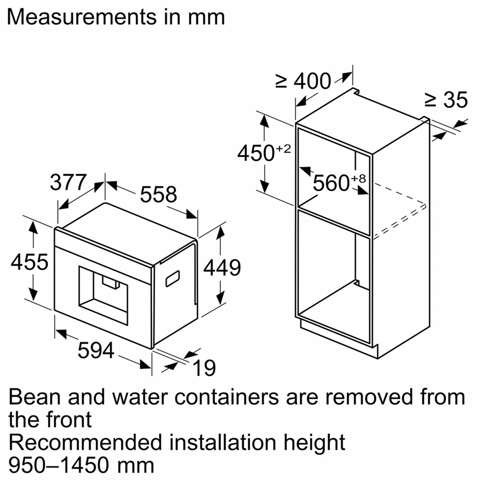 Home Connect – Đồ gia dụng Bosch CTL9181B0 Máy pha cafe tự động Series 8 Accent Line