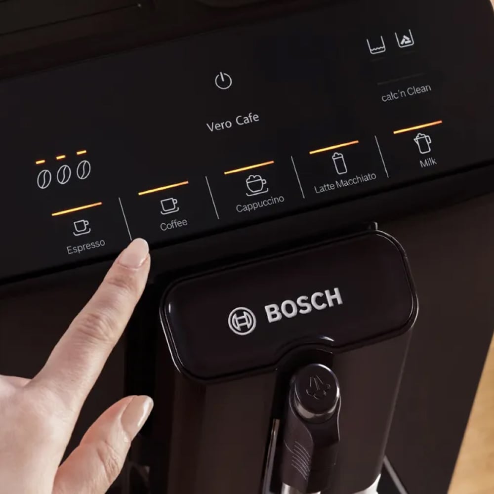 oneTouch một nút – Đồ gia dụng Bosch TIE20119 Máy pha cafe tự động VeroCafe Piano Series 2