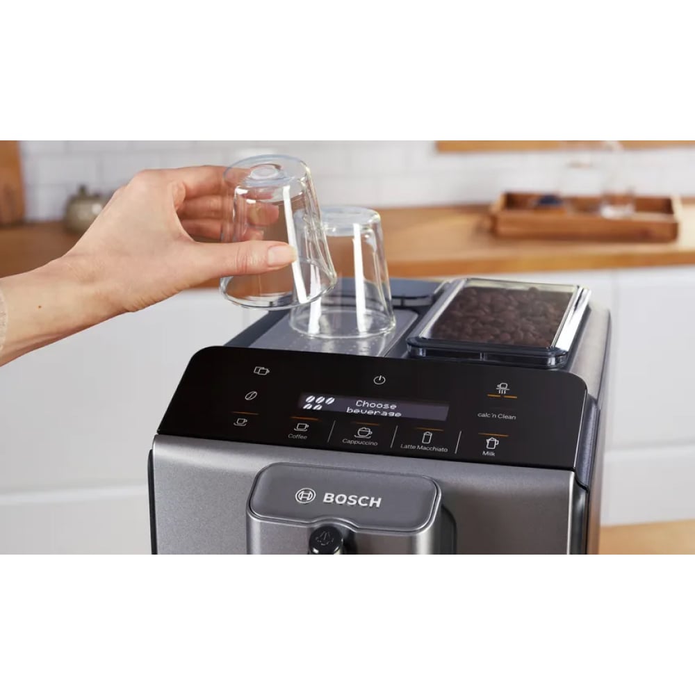 MilkMagic Pro tự thêm cà phê – Đồ gia dụng Bosch TIE20504 Máy pha cafe tự động Series 2 VeroCafe