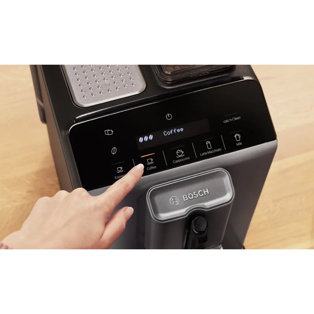 Làm nóng ly trước khi pha – Đồ gia dụng Bosch TIE20504 Máy pha cafe tự động Series 2 VeroCafe