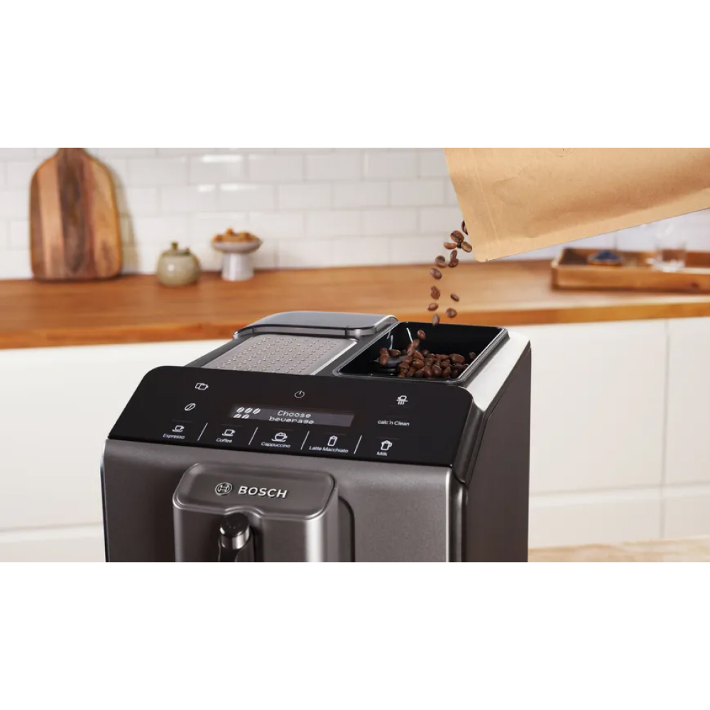 Aroma Max – Đồ gia dụng Bosch TIE20504 Máy pha cafe tự động Series 2 VeroCafe