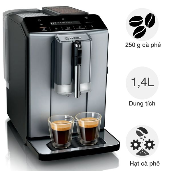 Đồ gia dụng Bosch TIE20504 Máy pha cafe tự động Series 2 VeroCafe