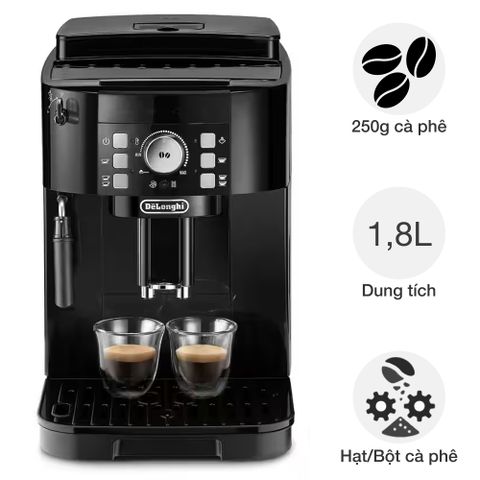 Máy pha cafe tự động Delonghi ECAM12.122.B Magnifica S Black
