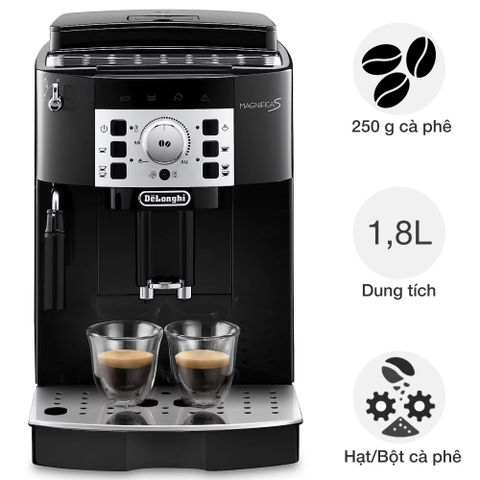 Máy pha cafe tự động Delonghi ECAM22.112.B Magnifica S Black