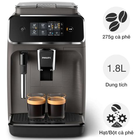 Máy Pha Cafe Tự Động Philips EP2224/10 Series 2200