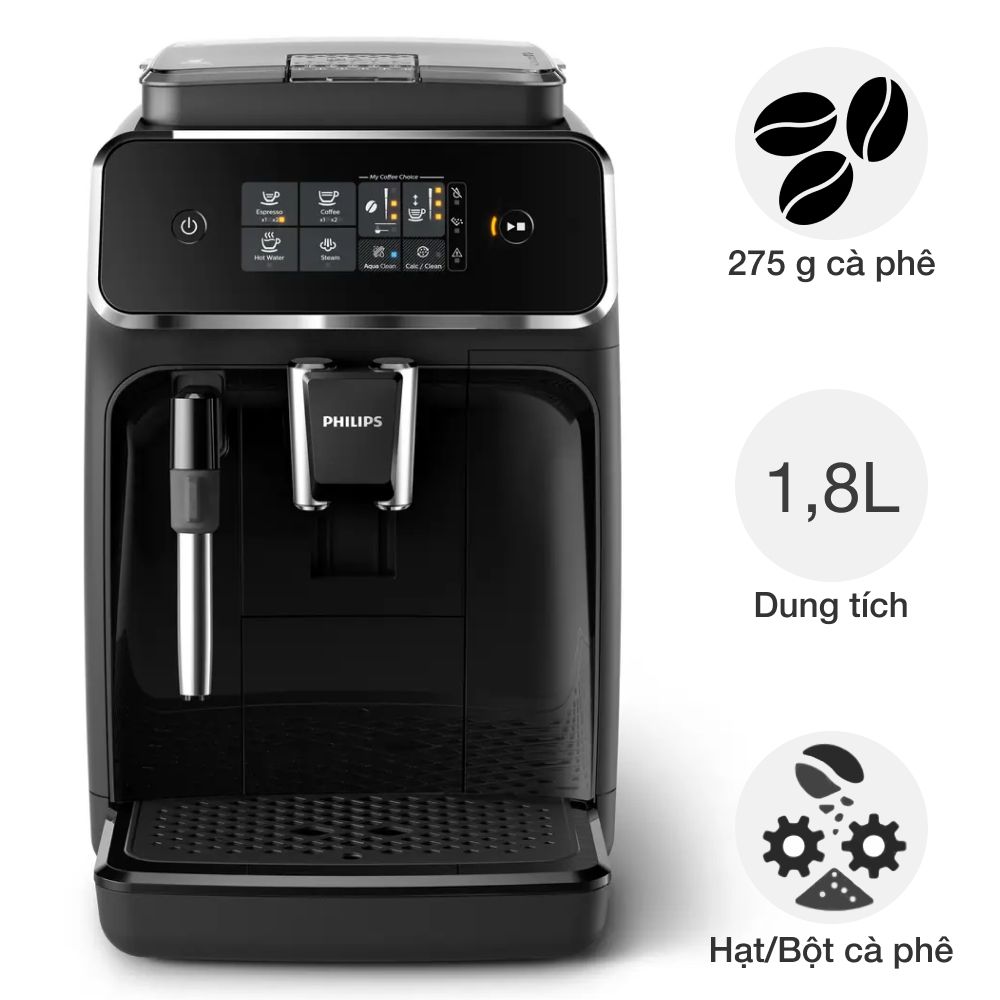 Máy pha cafe tự động Philips EP2225/10 Series 2200