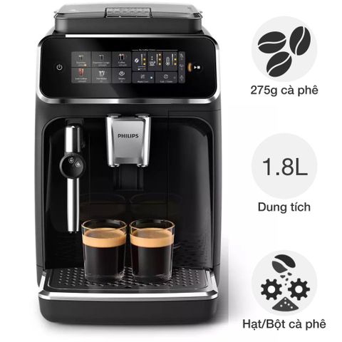 Máy pha Cafe tự động Philips EP3321/40 Series 3300